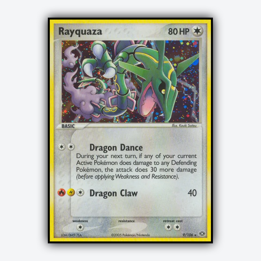 Rayquaza 009/106 - Emerald Set - Card Rug