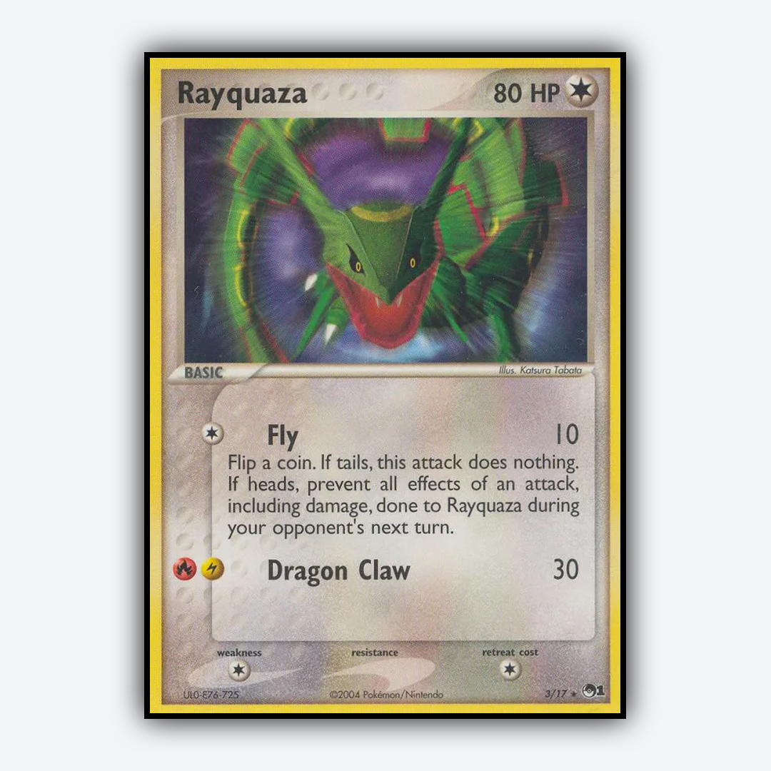 Rayquaza 003/17 - POP Series 1 Set - Card Rug