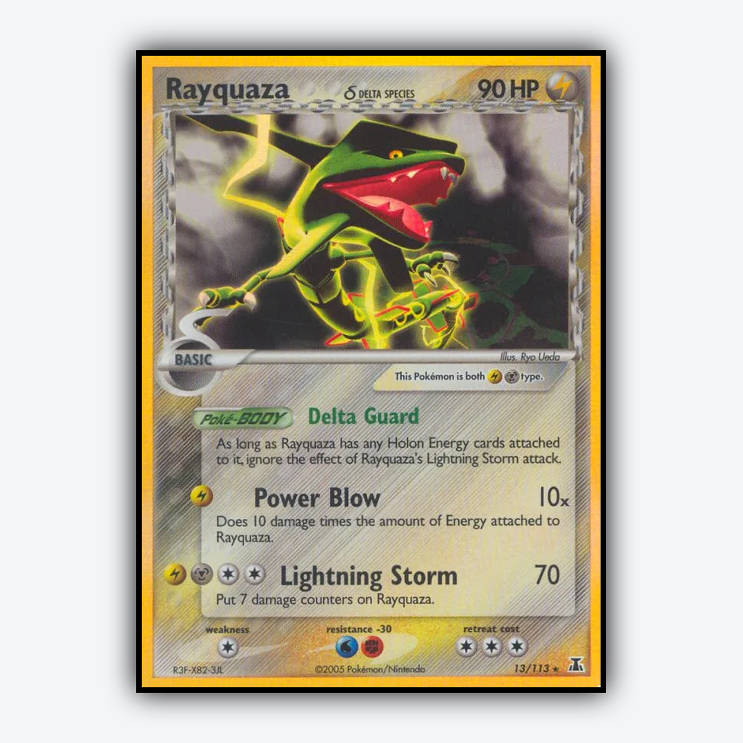 Rayquaza δ 013/113 - Delta Species Set - Card Rug
