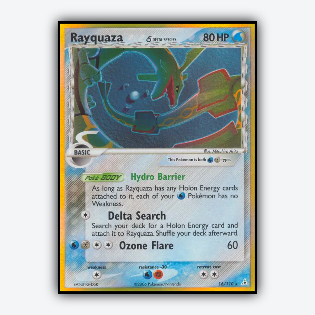 Rayquaza δ 016/110 - Holon Phantoms Set - Card Rug