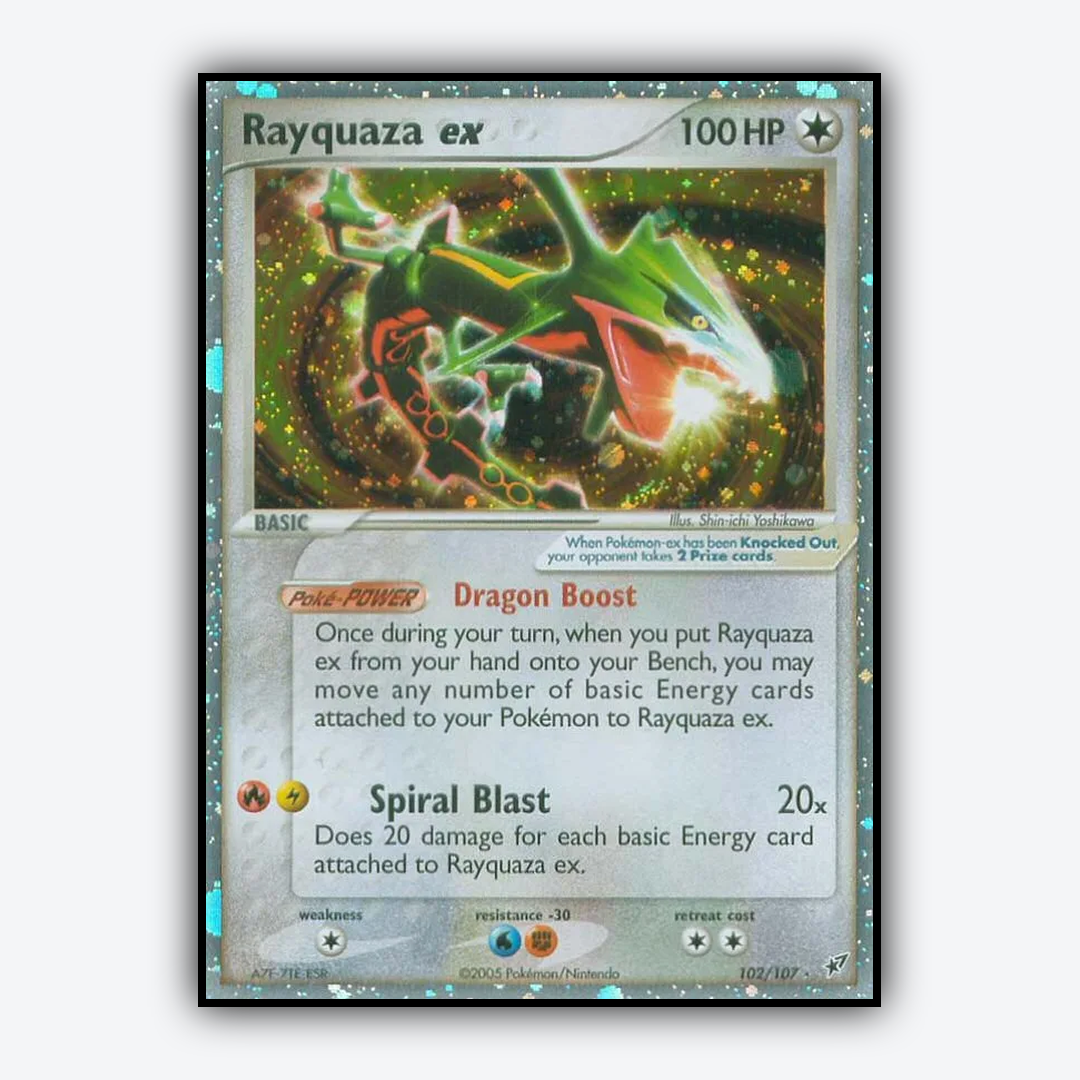 Rayquaza ex 102/107 - Deoxys Set - Card Rug