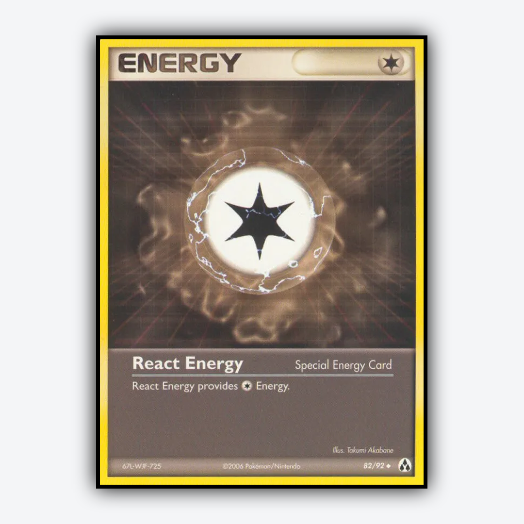 React Energy 082/92 - Legend Maker Set - Card Rug