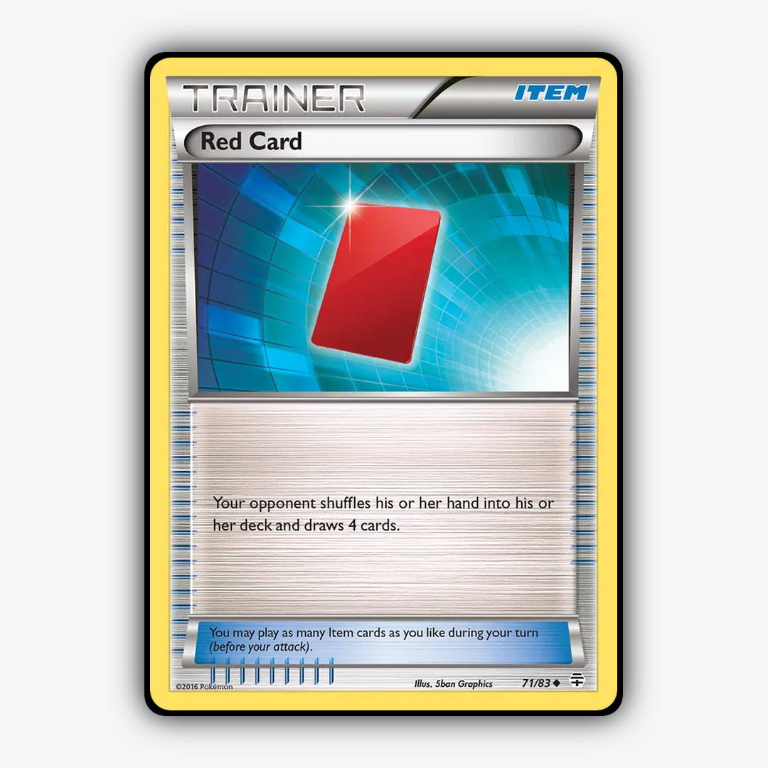 Red Card 071/83 - Generations Set - Card Rug