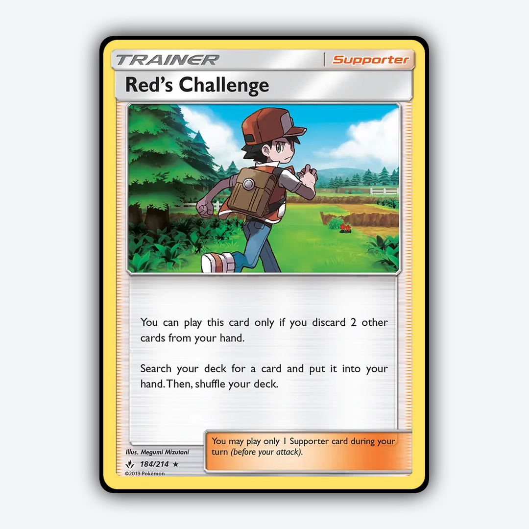Red's Challenge 184/214 - Unbroken Bonds Set - Card Rug