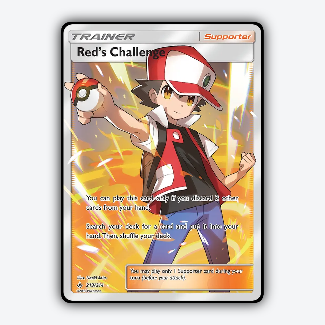 Red's Challenge 213/214 - Unbroken Bonds Set - Card Rug