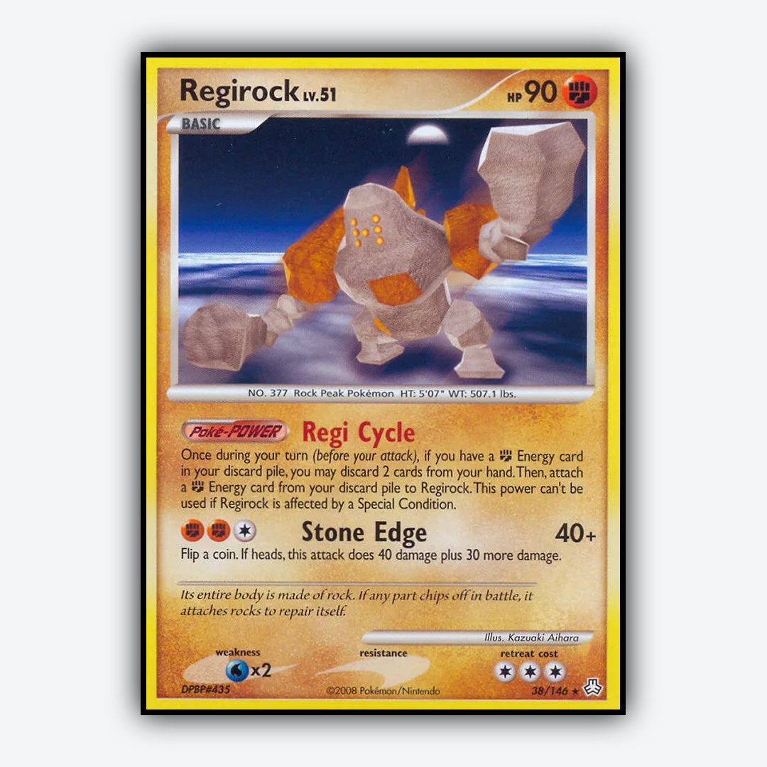 Regirock 038/146 - Legends Awakened Set - Card Rug