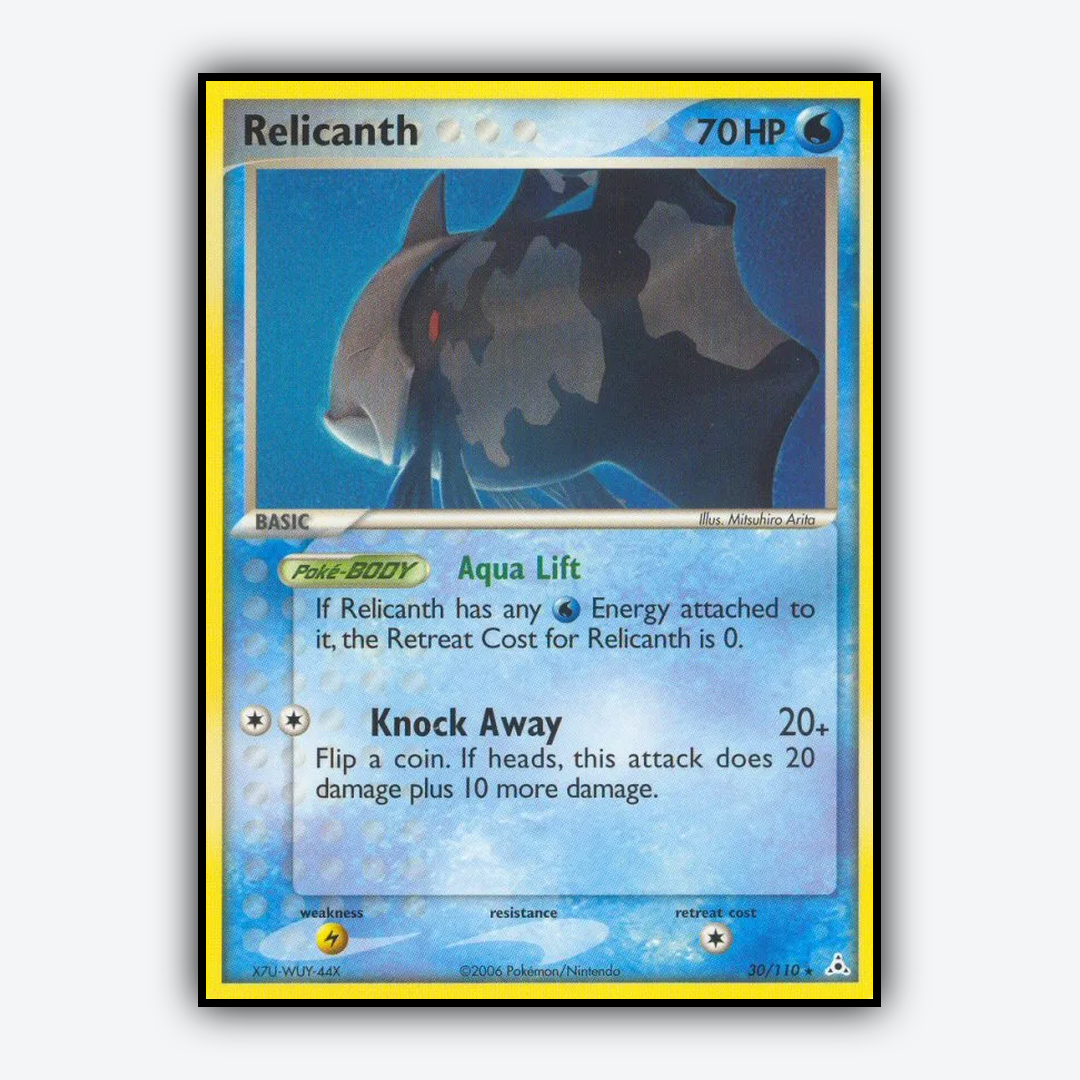 Relicanth 030/110 - Holon Phantoms Set - Card Rug