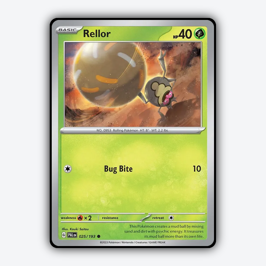 Rellor 025/193 - Paldea Evolved Set - Card Rug