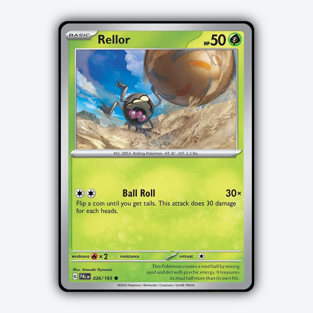 Rellor 026/193 - Paldea Evolved Set - Card Rug