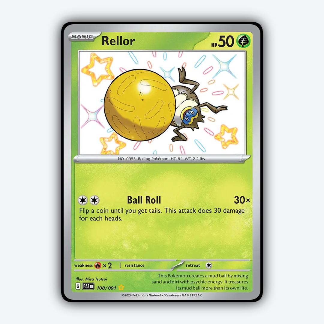 Rellor #108 - Paldean Fates Set - Card Rug