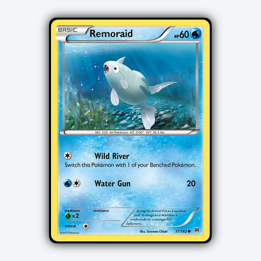 Remoraid 031/162 - BREAKthrough Set - Card Rug