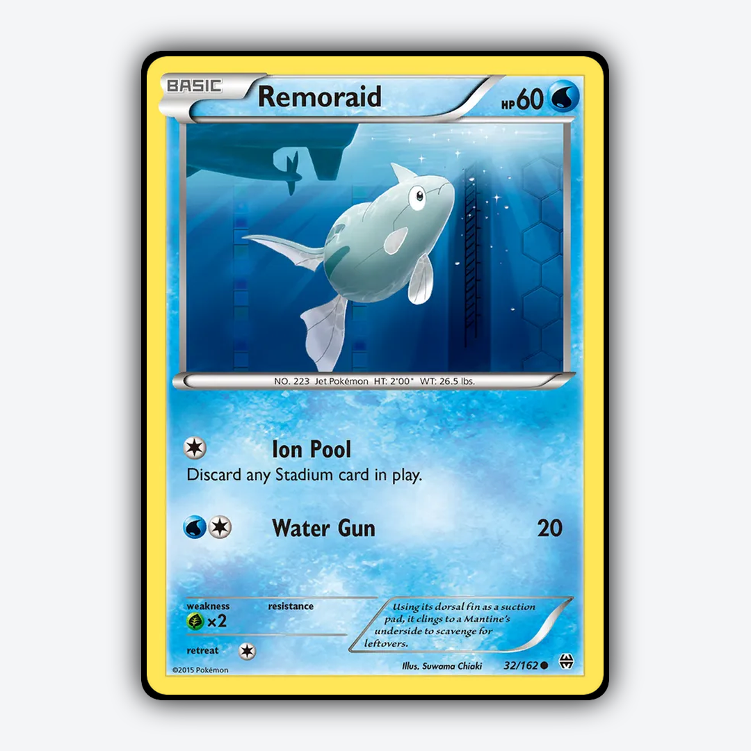 Remoraid 032/162 - BREAKthrough Set - Card Rug