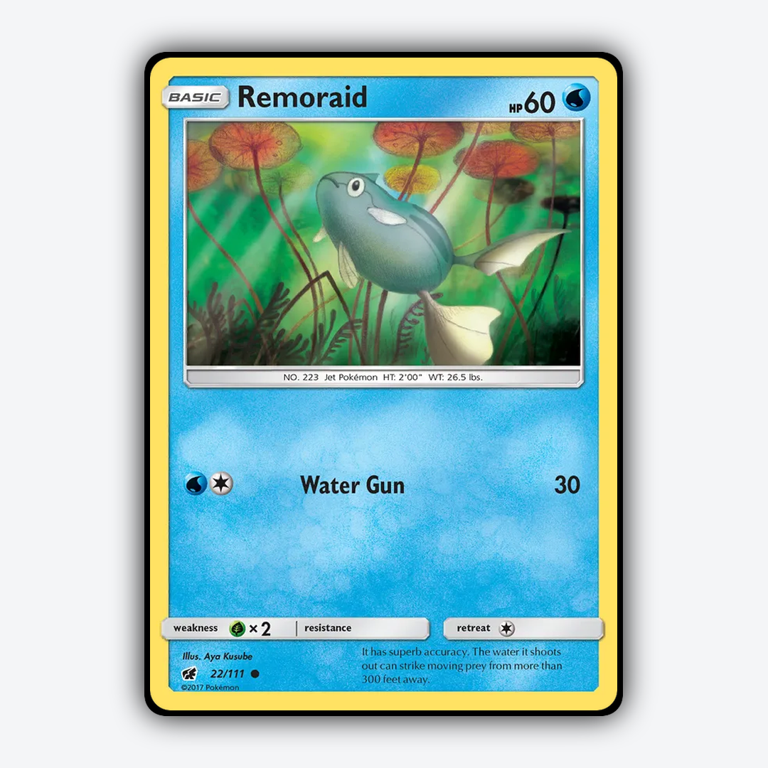 Remoraid 022/111 - Crimson Invasion Set - Card Rug