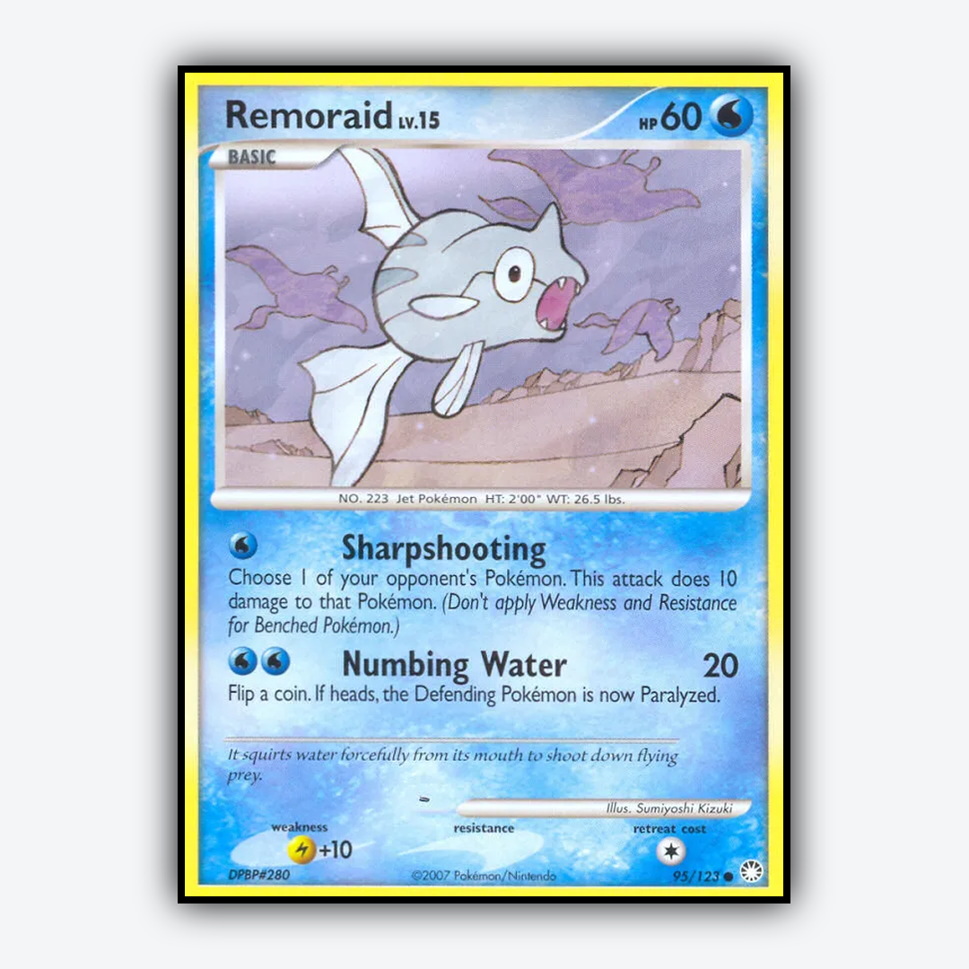 Remoraid 095/123 - Mysterious Treasures Set - Card Rug