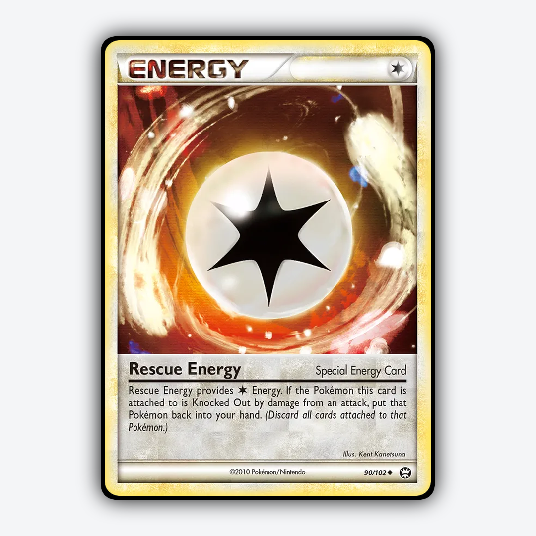 Rescue Energy 090/102 - HS—Triumphant Set - Card Rug