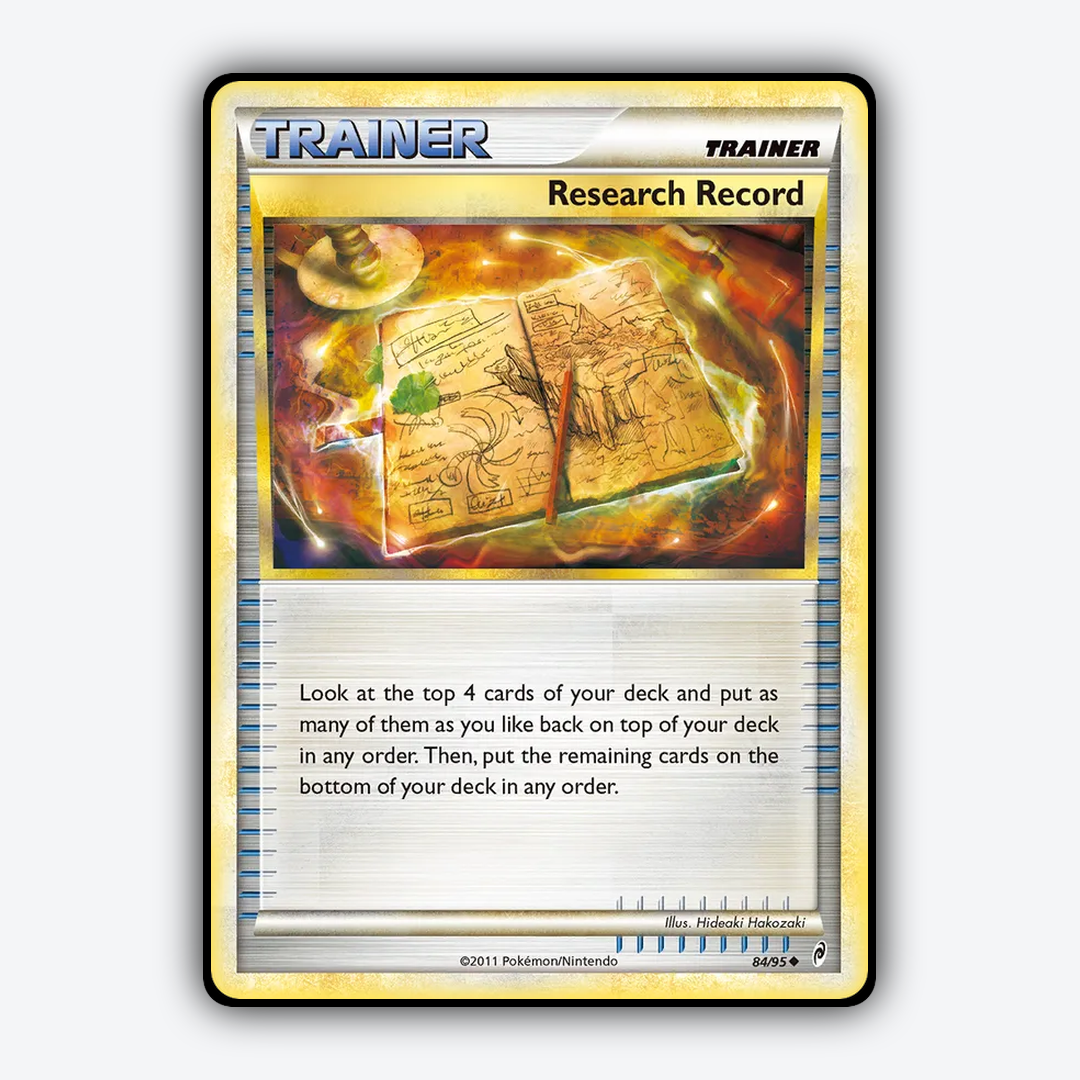 Research Record 084/95 - Call of Legends Set - Card Rug