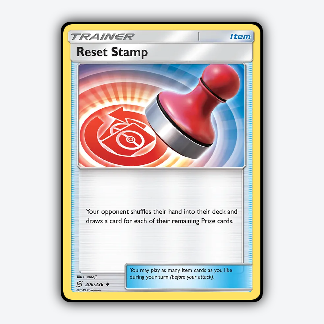 Reset Stamp 206/236 - Unified Minds Set - Card Rug