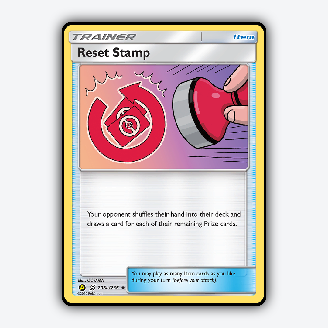 Reset Stamp 206a/236 - Unified Minds Set - Card Rug