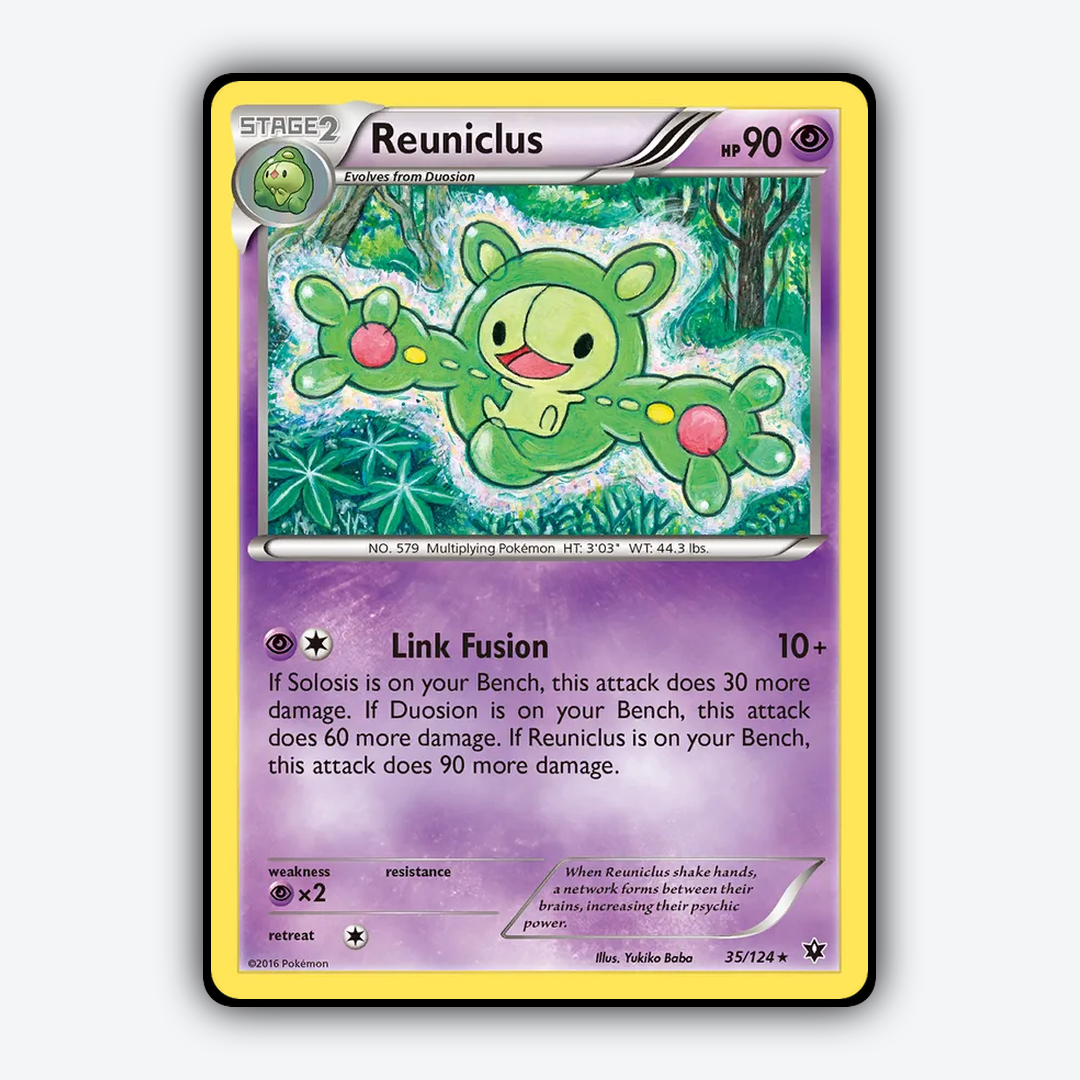 Reuniclus 035/124 - Fates Collide Set - Card Rug