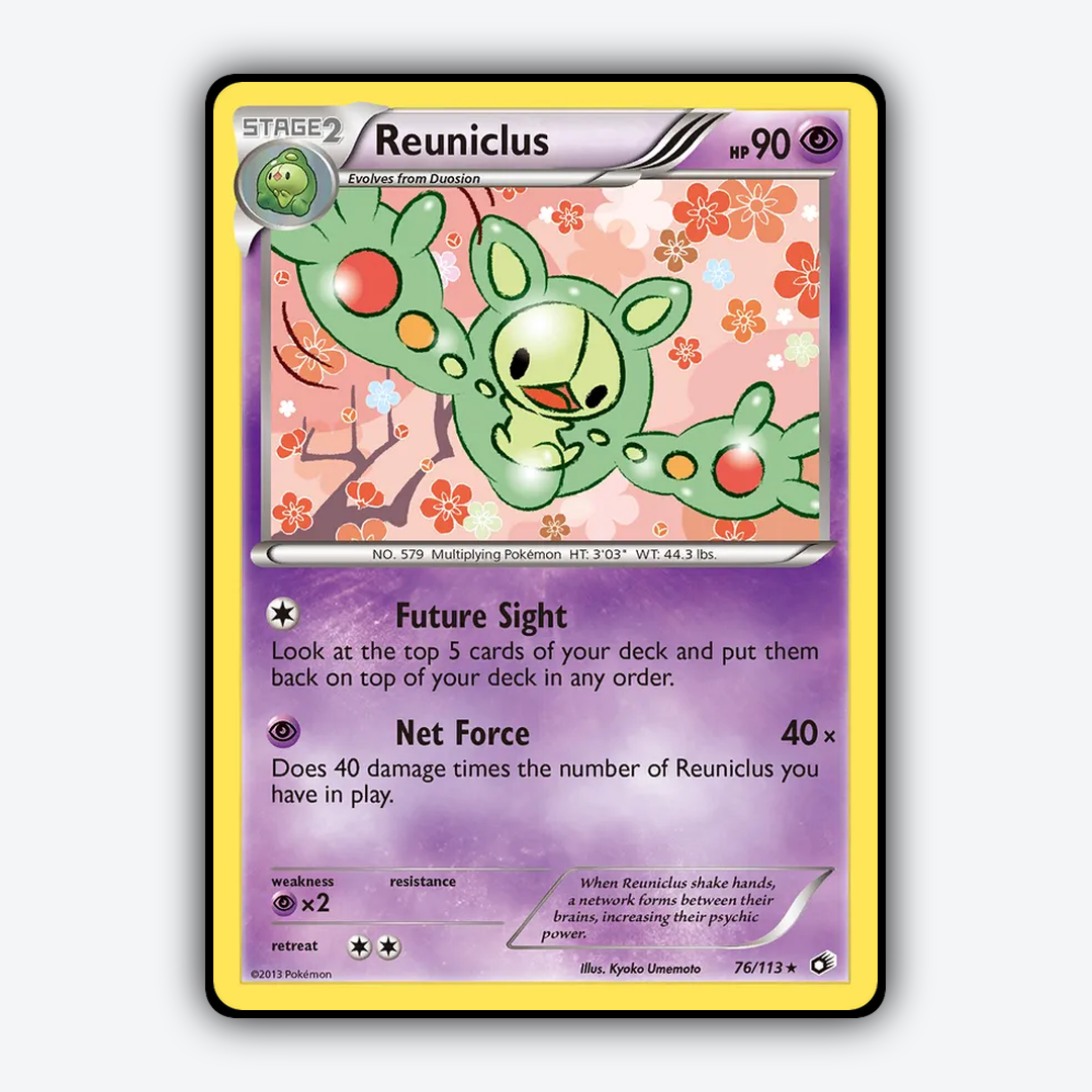 Reuniclus 076/113 - Legendary Treasures Set - Card Rug