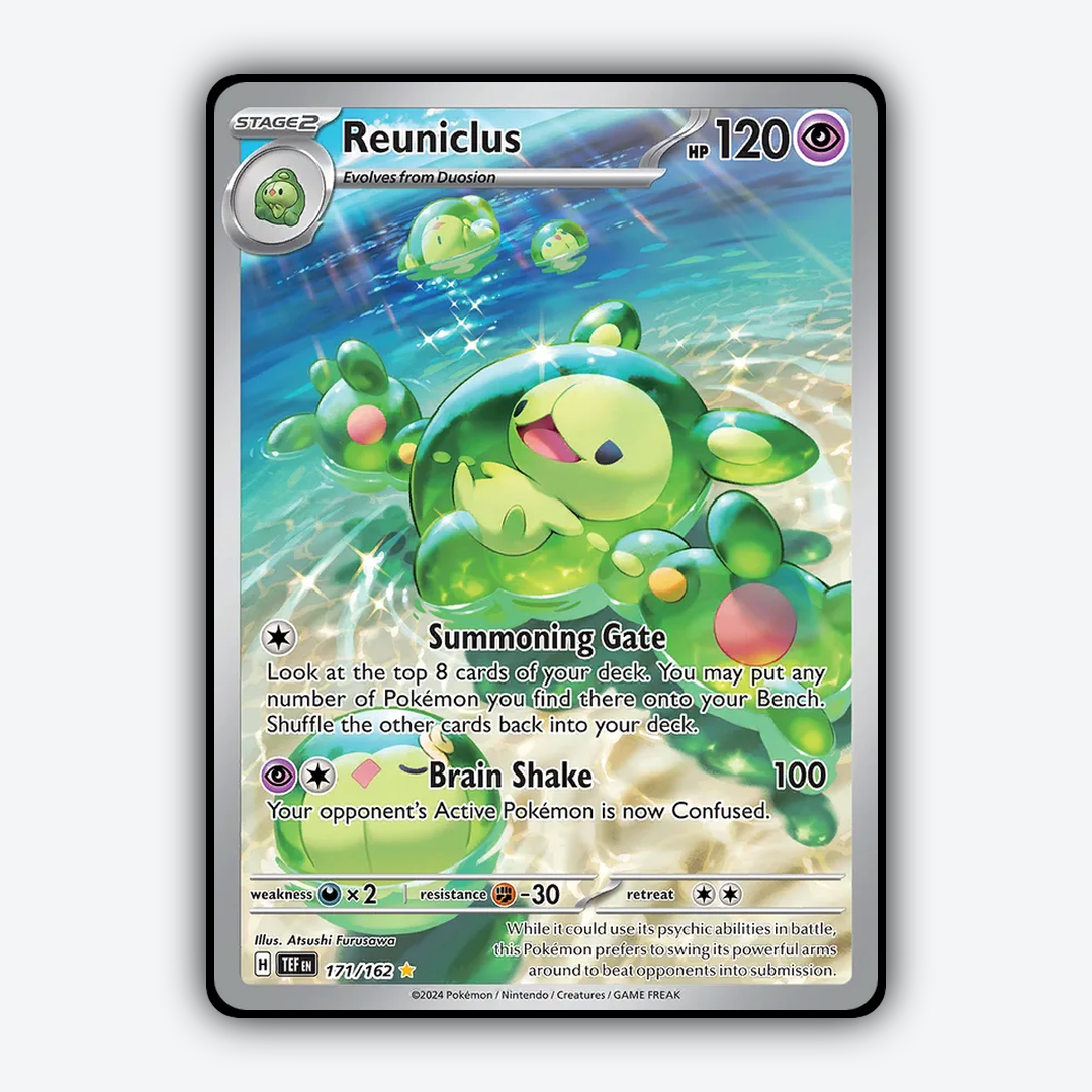 Reuniclus 171/162 - Temporal Forces Set - Card Rug