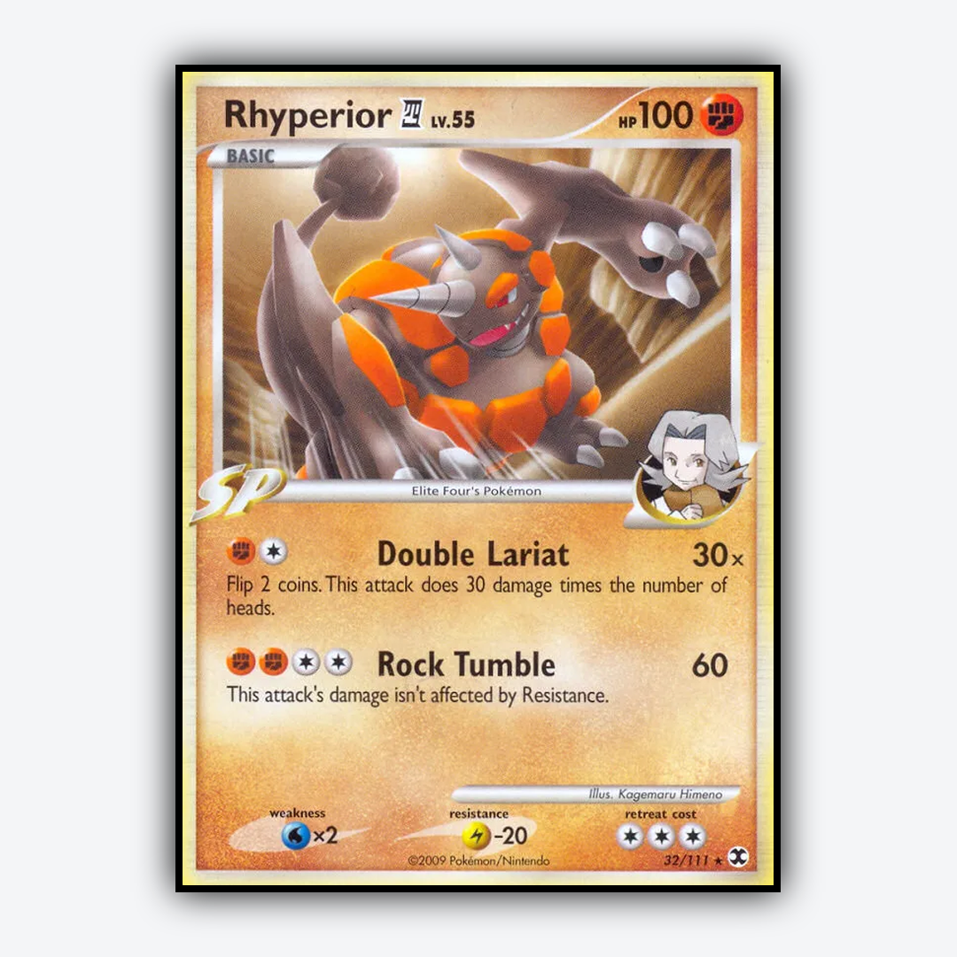 Rhyperior E4 032/111 - Rising Rivals Set - Card Rug