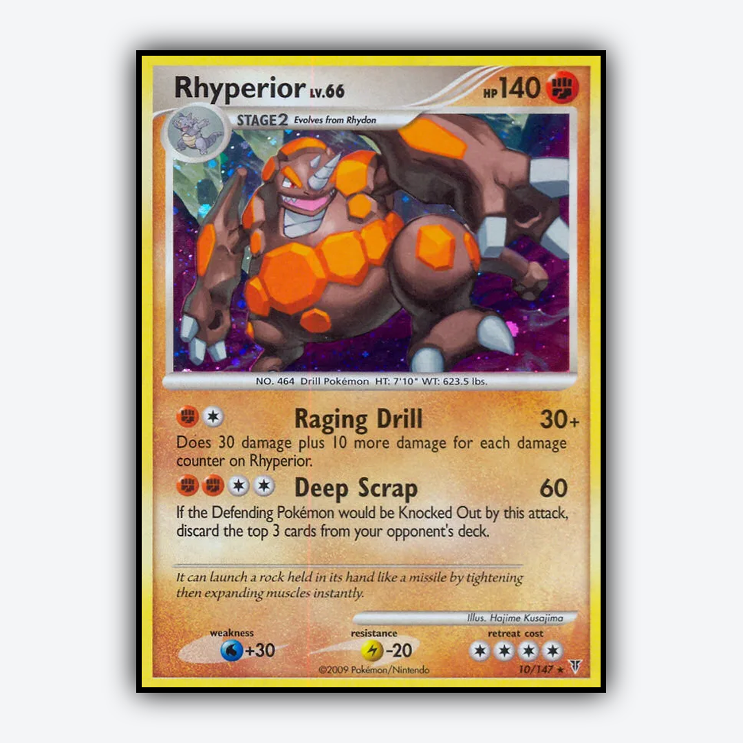 Rhyperior 010/147 - Supreme Victors Set - Card Rug
