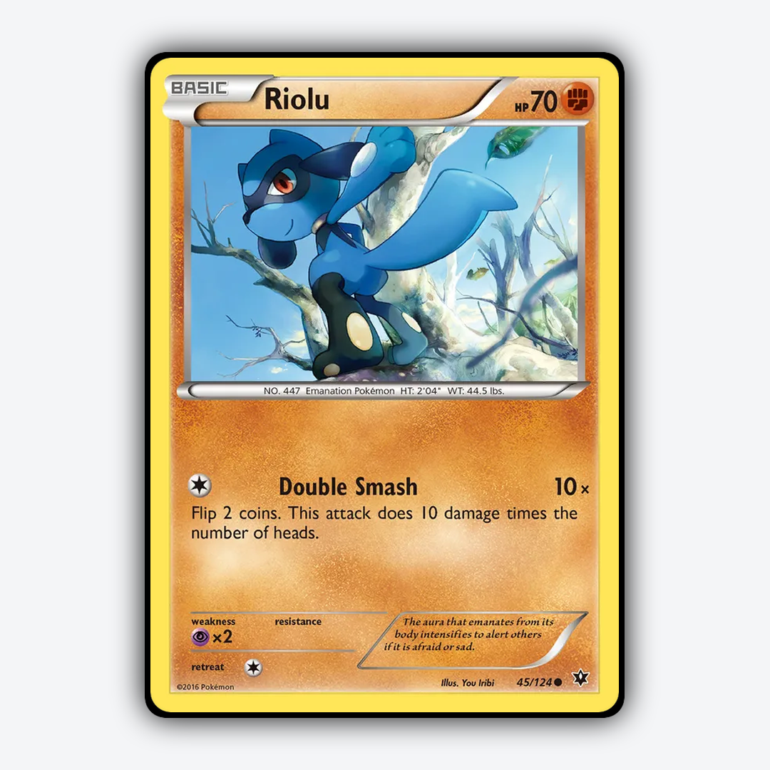 Riolu 045/124 - Fates Collide Set - Card Rug