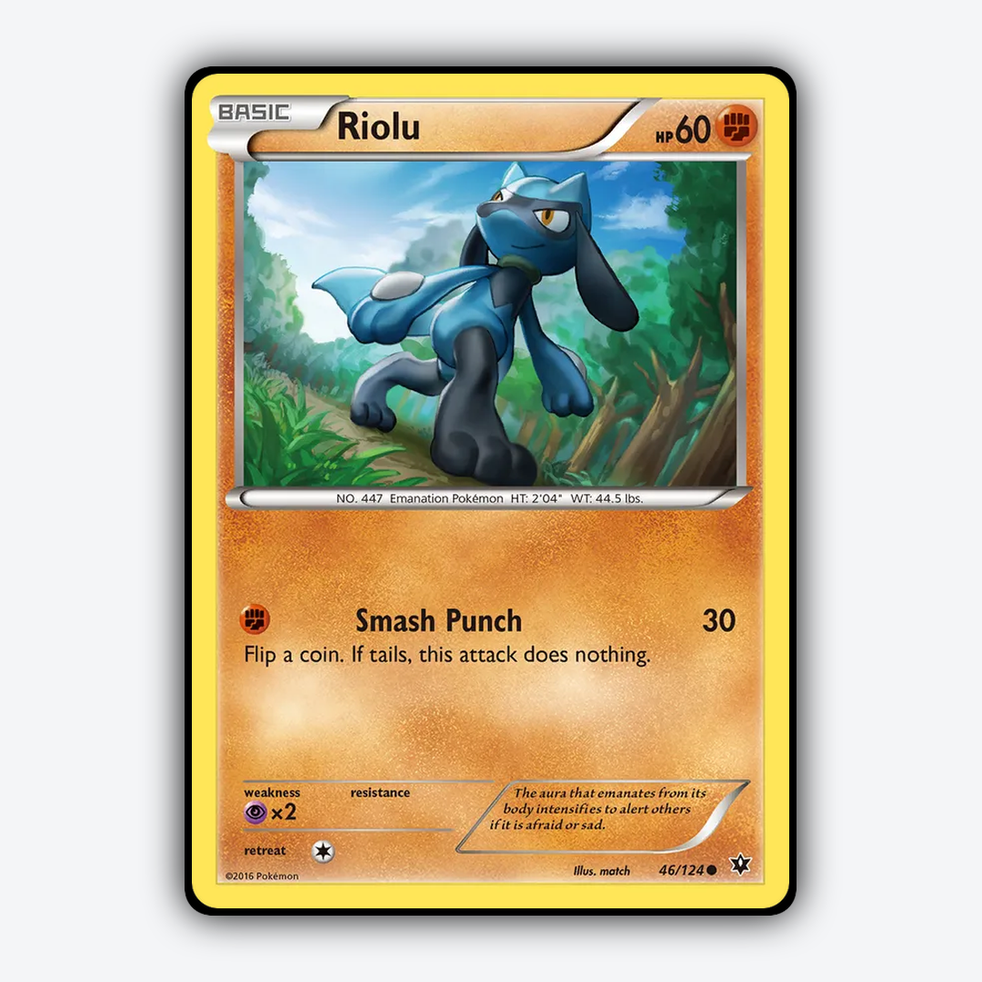 Riolu 046/124 - Fates Collide Set - Card Rug