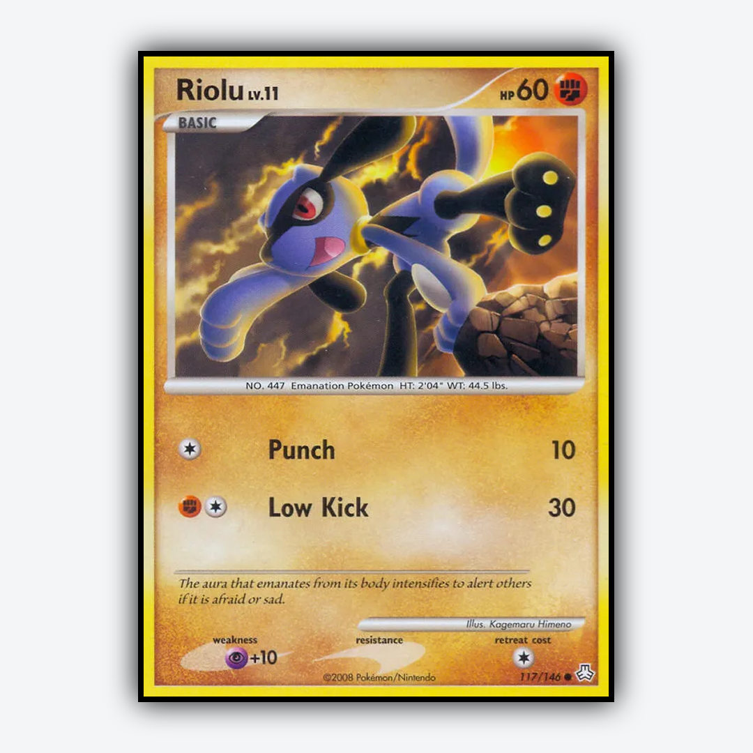 Riolu 117/146 - Legends Awakened Set - Card Rug