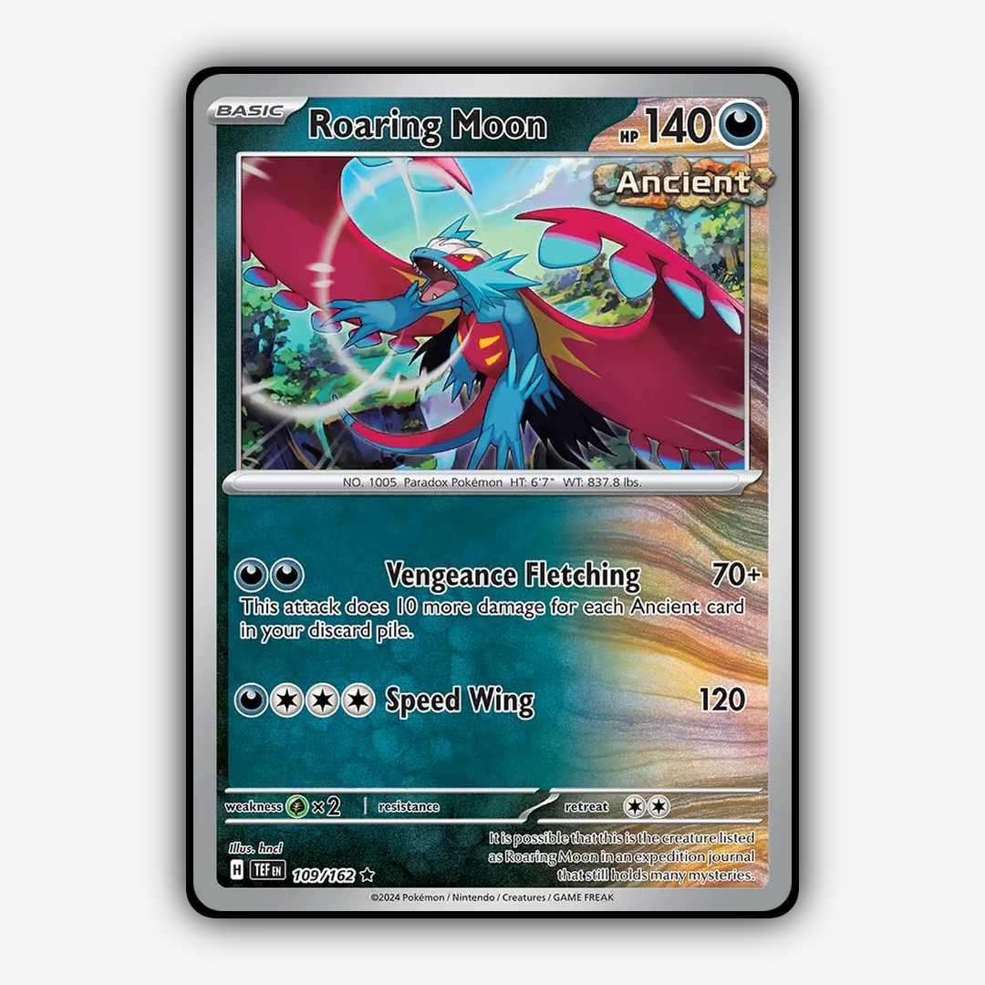 Roaring Moon 109/162 - Temporal Forces Set - Card Rug
