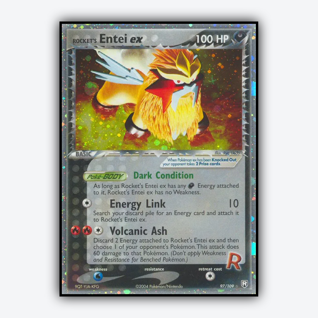 Rocket's Entei ex 097/109 - Team Rocket Returns Set - Card Rug