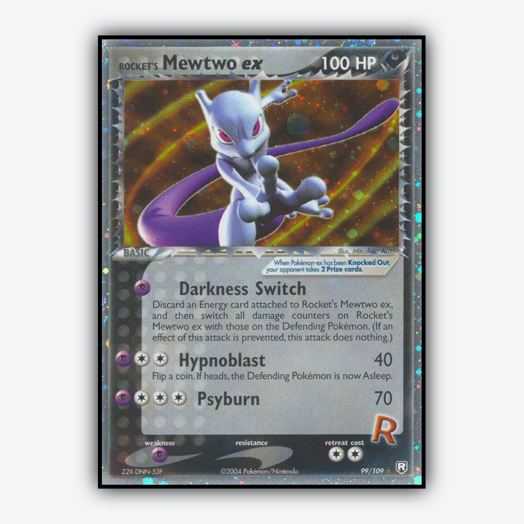 Rocket's Mewtwo ex 099/109 - Team Rocket Returns Set - Card Rug