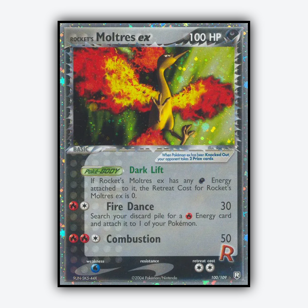 Rocket's Moltres ex 100/109 - Team Rocket Returns Set - Card Rug