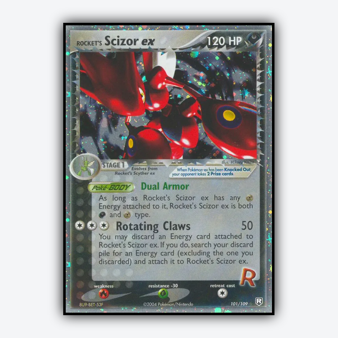 Rocket's Scizor ex 101/109 - Team Rocket Returns Set - Card Rug