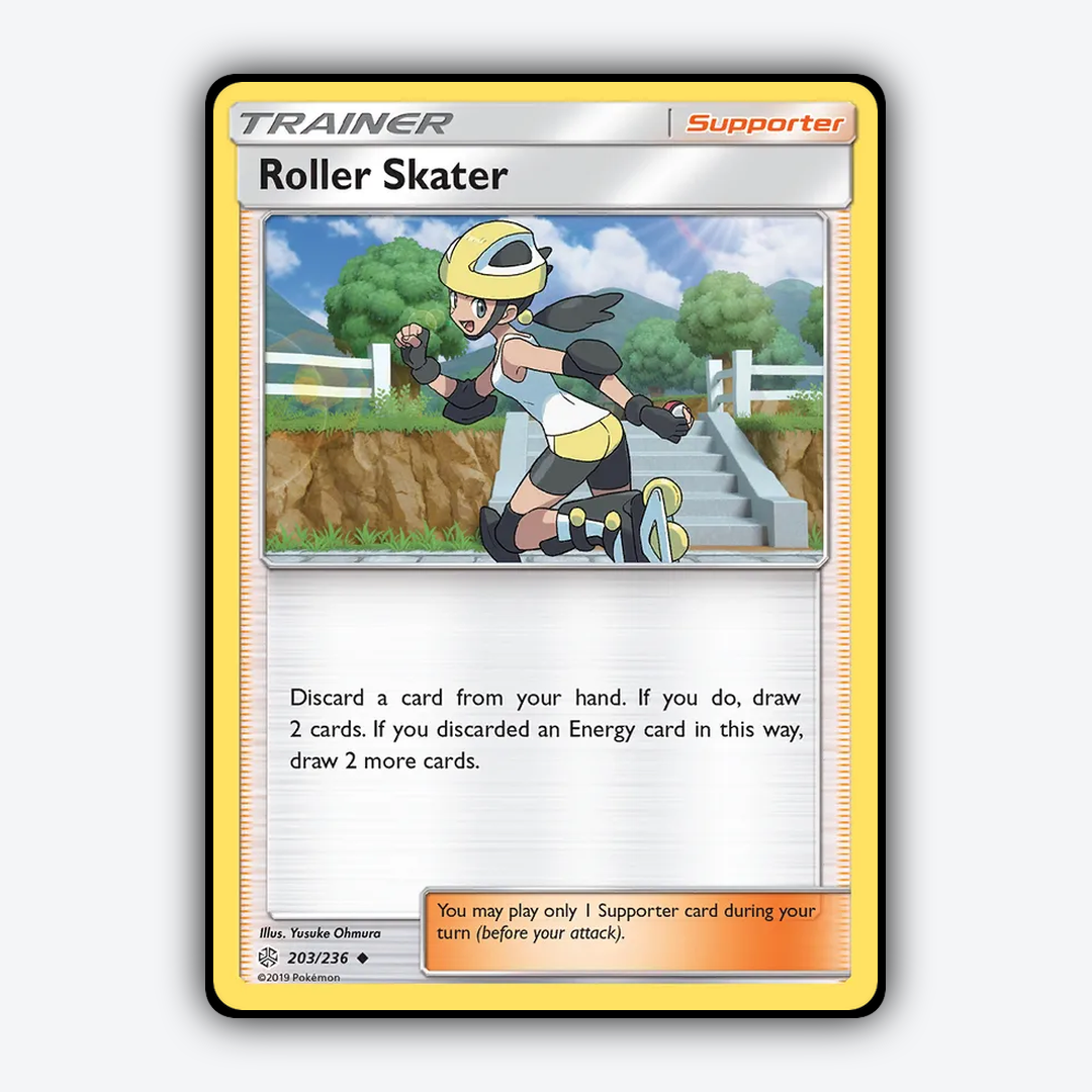 Roller Skater 203/236 - Cosmic Eclipse Set - Card Rug