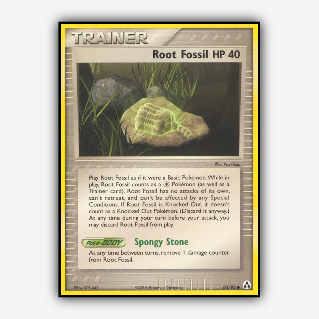 Root Fossil 080/92 - Legend Maker Set - Card Rug