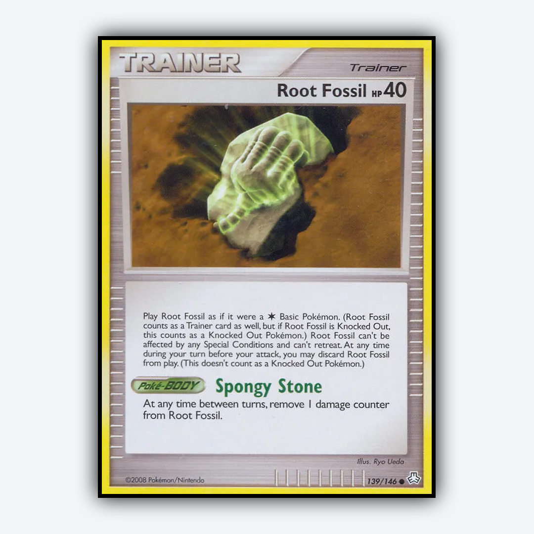 Root Fossil 139/146 - Legends Awakened Set - Card Rug