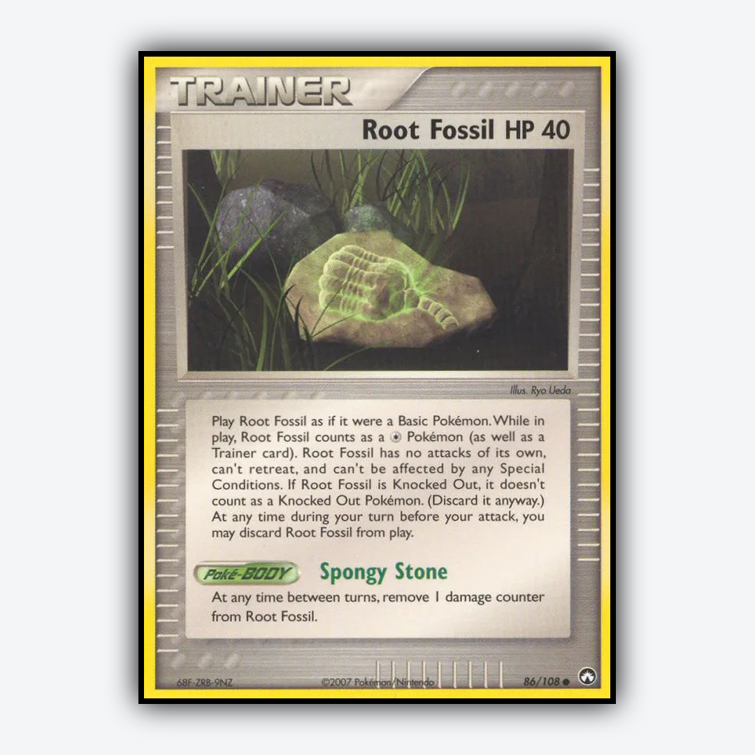 Root Fossil 086/108 - Power Keepers Set - Card Rug