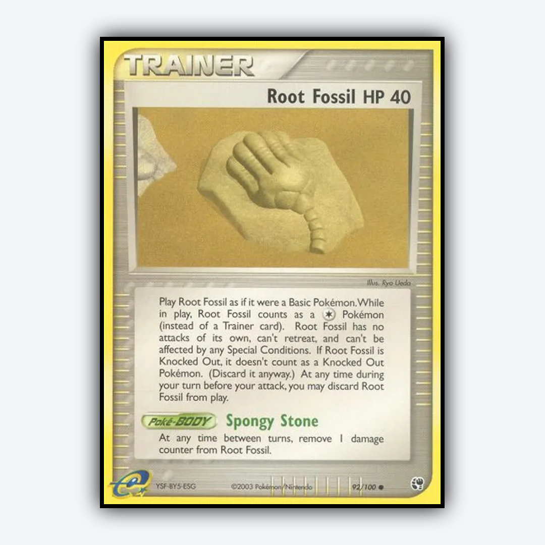 Root Fossil 092/100 - Sandstorm Set - Card Rug