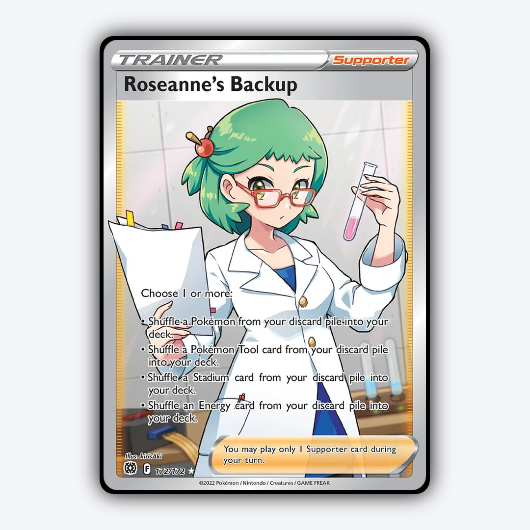 Roseanne's Backup 172/172 - Brilliant Stars Set - Card Rug