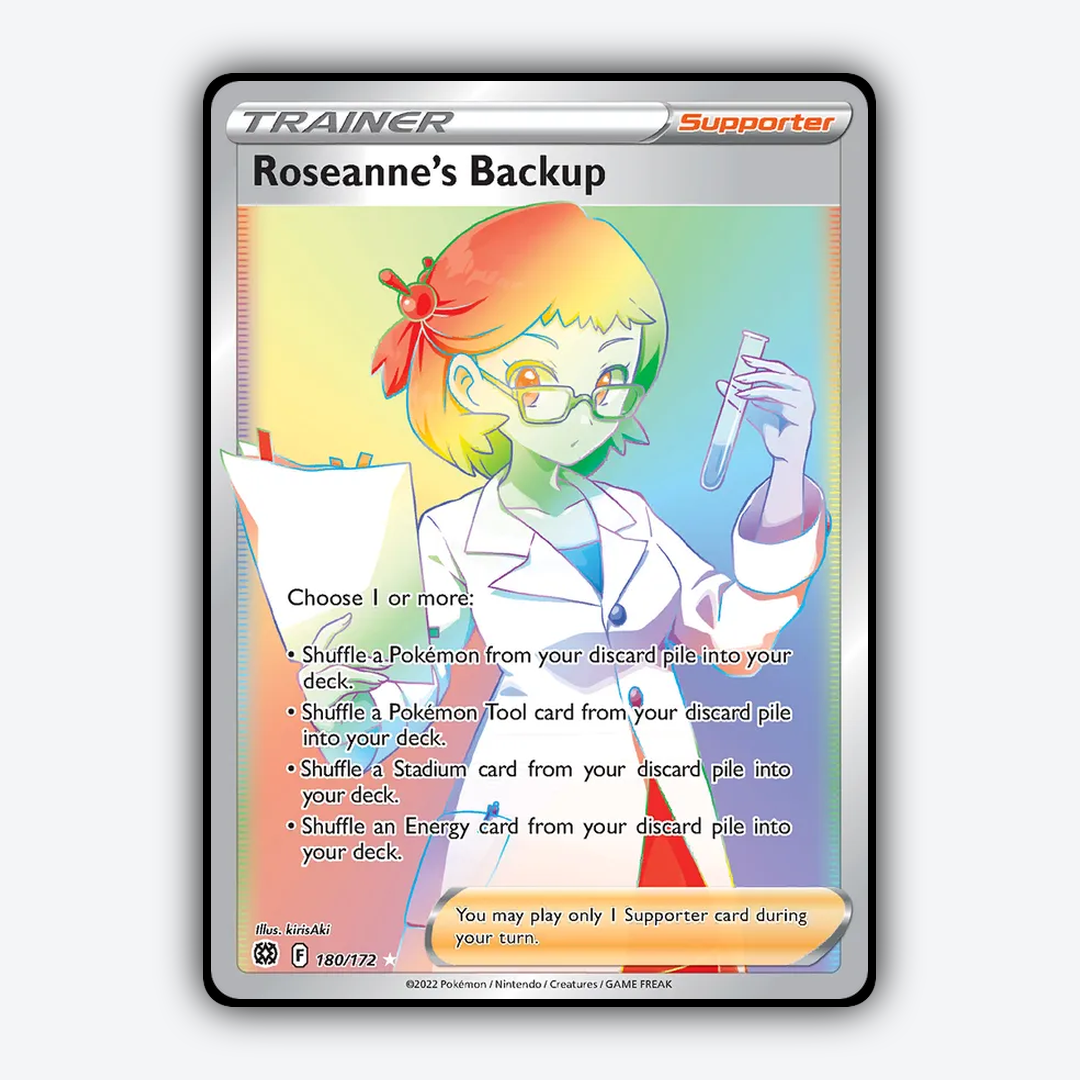 Roseanne's Backup 180/172 - Brilliant Stars Set - Card Rug