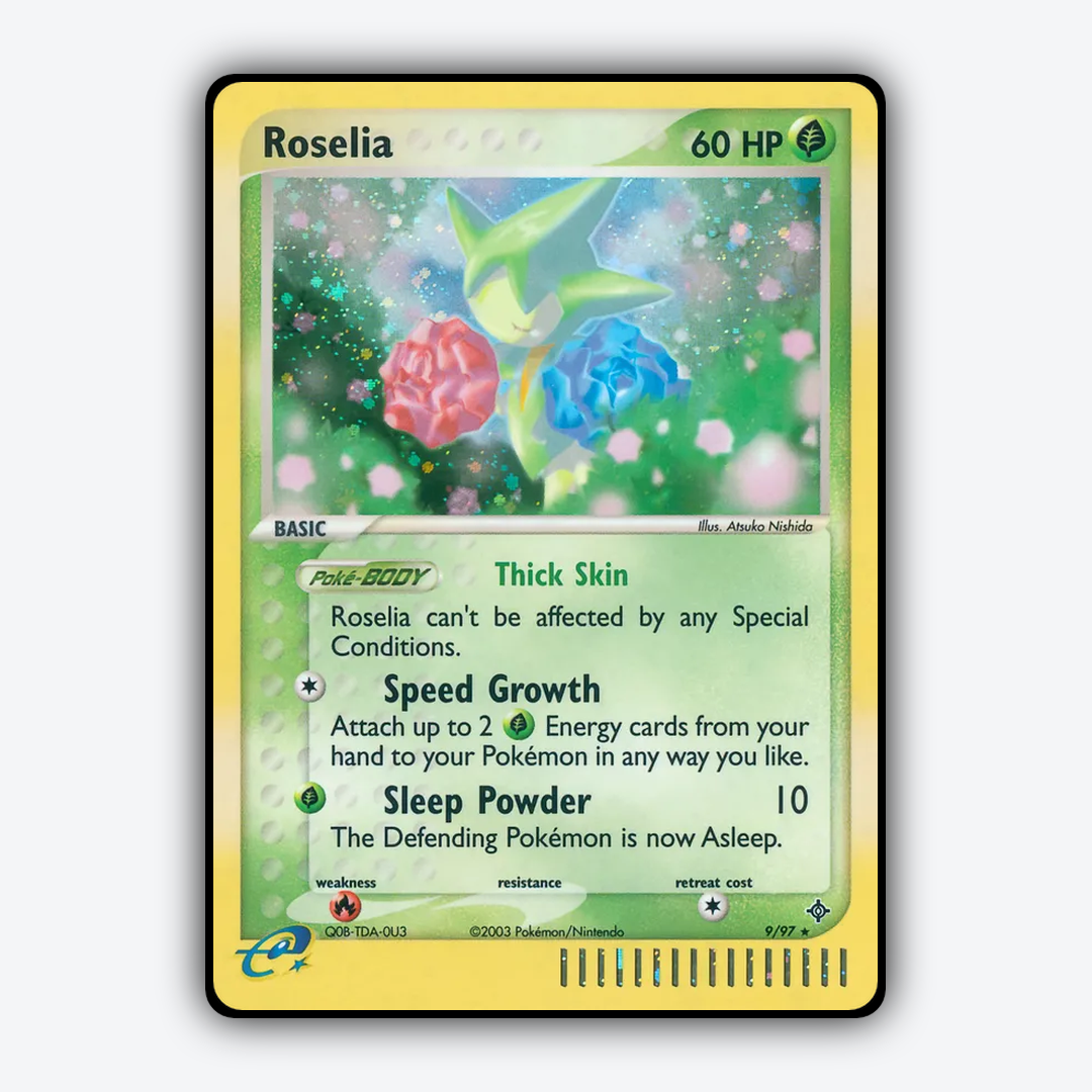 Roselia 009/97 - Dragon Set - Card Rug