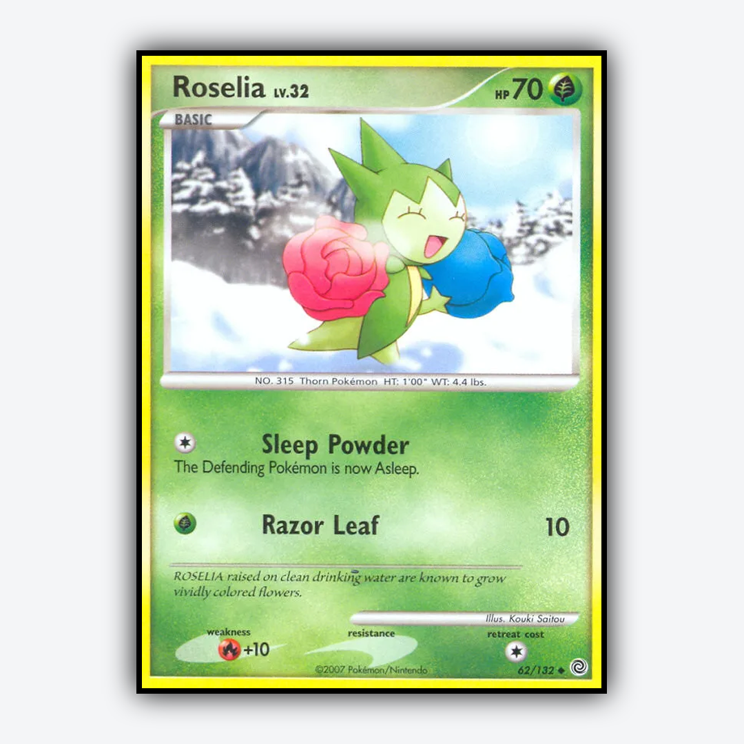 Roselia 062/132 - Secret Wonders Set - Card Rug