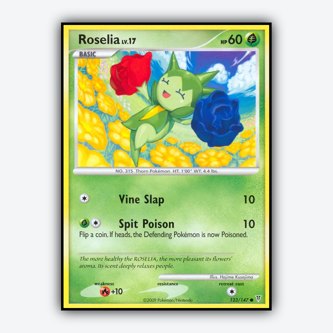 Roselia 123/147 - Supreme Victors Set - Card Rug