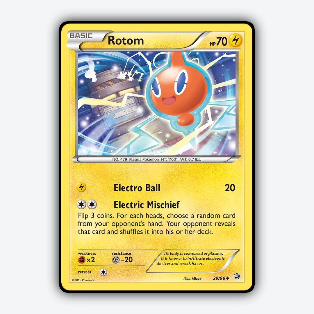 Rotom 029/98 - Ancient Origins Set - Card Rug