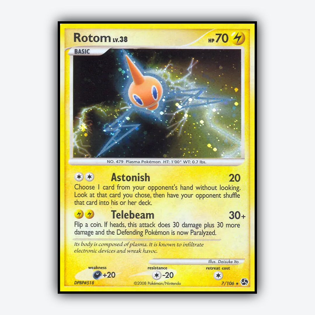 Rotom 007/106 - Great Encounters Set - Card Rug