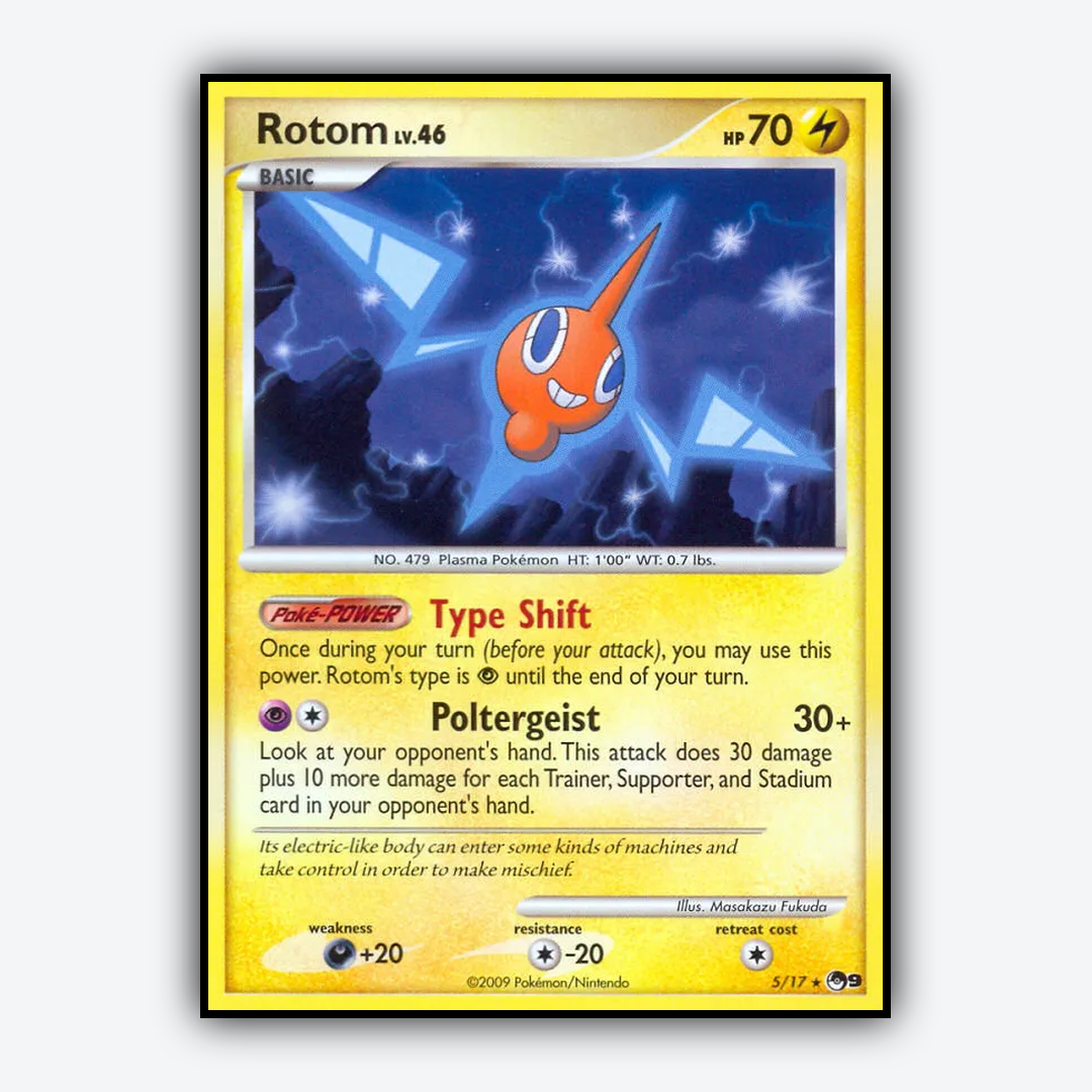 Rotom 005/17 - POP Series 9 Set - Card Rug