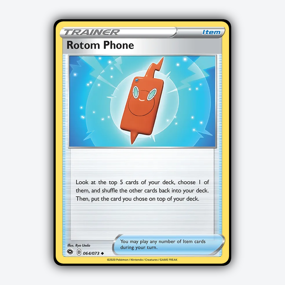 Rotom Phone 064/73 - Champion's Path Set - Card Rug