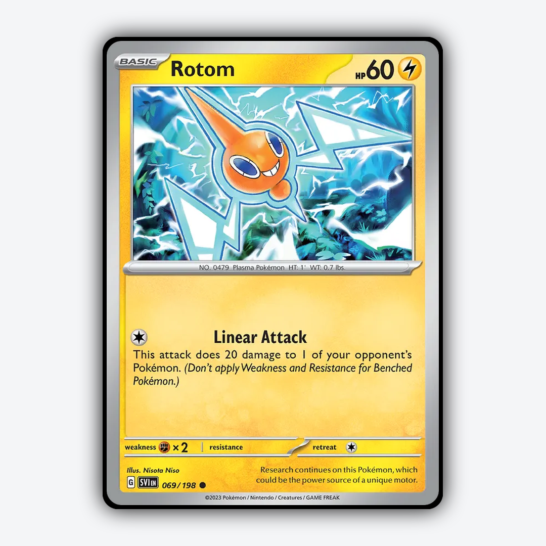Rotom 069/198 - Scarlet & Violet Set - Card Rug